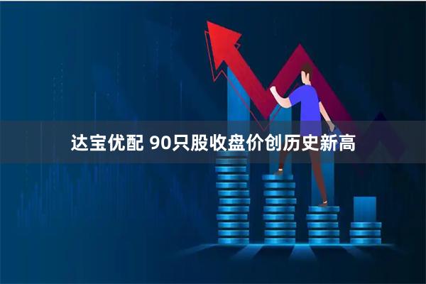 达宝优配 90只股收盘价创历史新高
